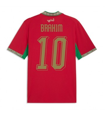 Marocko Brahim Diaz #10 Hemmatröja VM 2026 Kortärmad